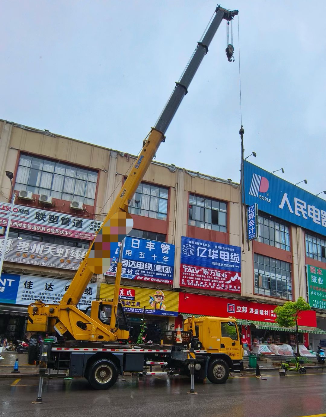 富锦市吊车吊机租赁桥梁吊装